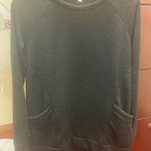 Knit Front pocket Longsleeve